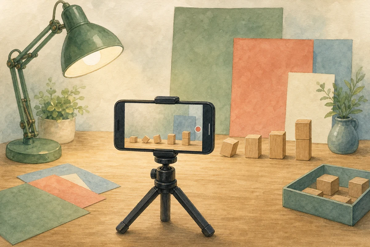 ストップモーション動画のイラスト